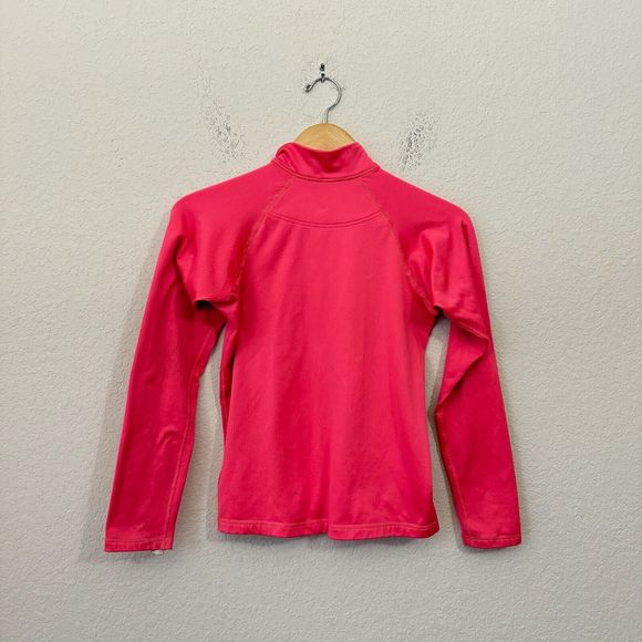 PATAGONIA Girls 1/2-Zip Heavyweight Capilene Baselayer Top Pink - Picture 5 of 10